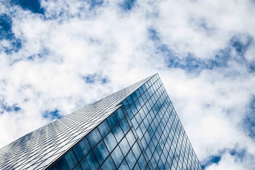 Building and sky