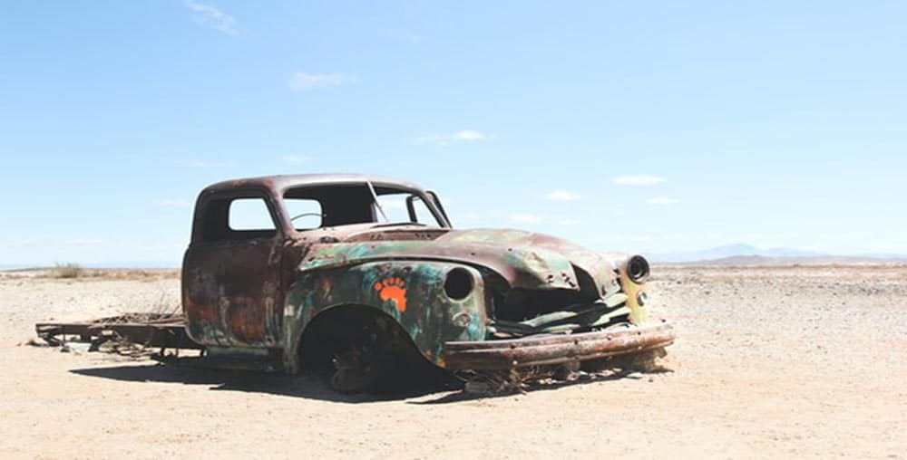 Rusty Old Car