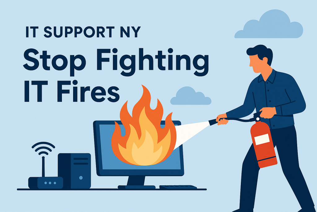 Stop Fighting IT Fires: The Ultimate IT Support NY Solution